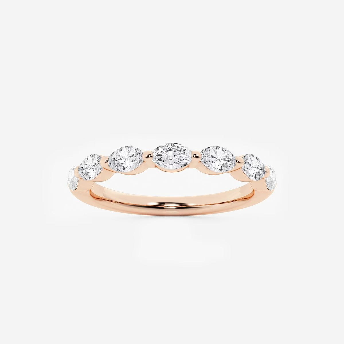 Marquise Moissanite Diamond Stackable Ring