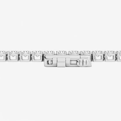 Round Moissanite Diamond Petite Tennis Bracelet
